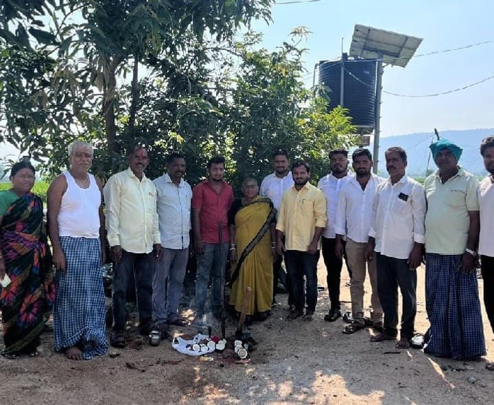 జగదాంబ తాండాలో డ్రైనేజీ పనులు ప్రారంభం - Udayam