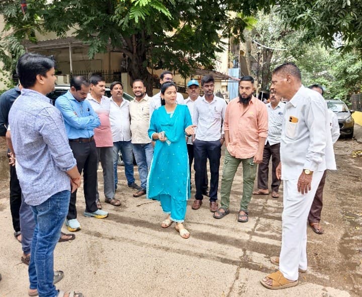గంగాపుత్ర కాలనీలో సమస్యలను పరిశీలిన - Udayam