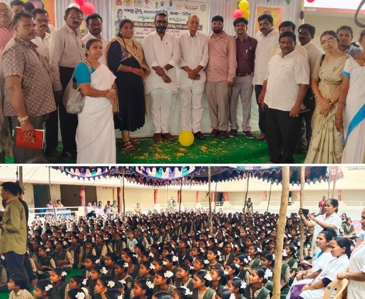 నులిపురుగుల నివారణ కార్యక్రమంలో ఎమ్మెల్యే - Udayam