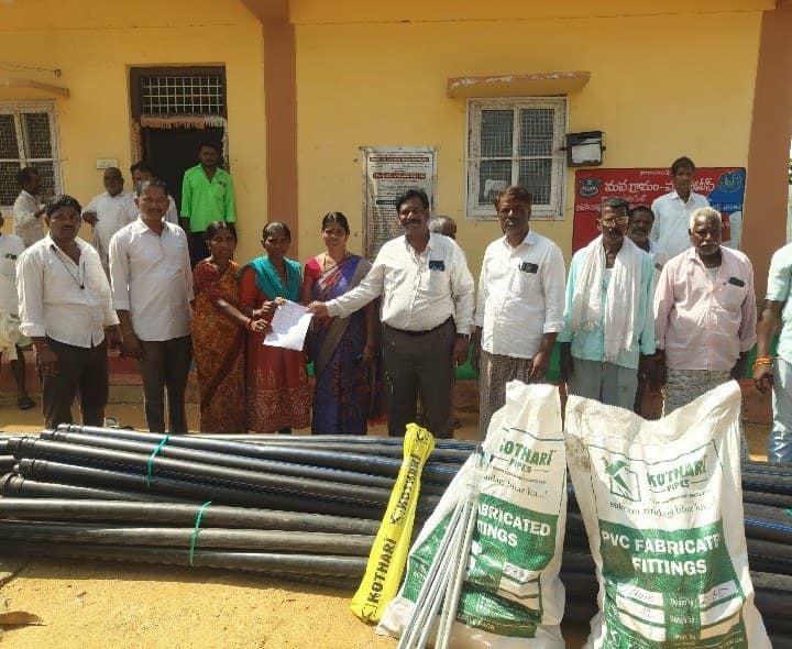 డ్రిప్, తుంపర సేద్యంతో అధిక దిగుబడులు - Udayam