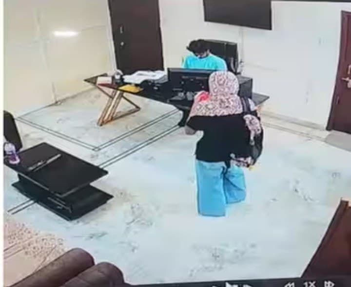 OYO ఘటన.. వెలుగులోకి సీసీ ఫుటేజ్
