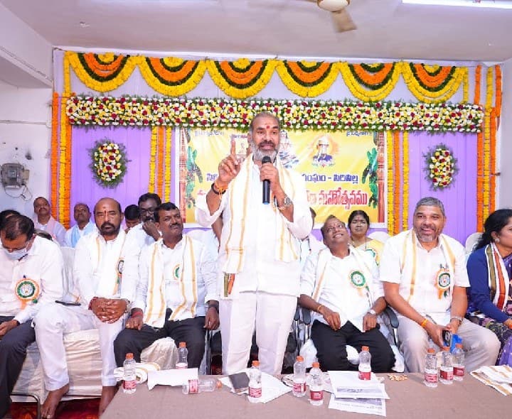 సిరిసిల్ల నేతన్నలకు ప్రభుత్వం అండ ప్రభుత్వ విప్ ఆది శ్రీనివాస్ - Udayam
