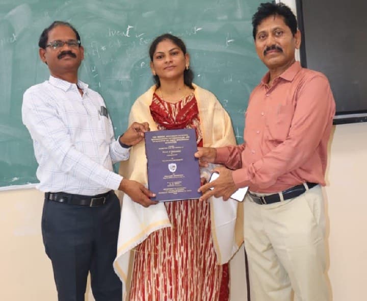ఉదయశ్రీ కి పీహెచ్డీ లో డాక్టరేట్ ప్రధానం - Udayam