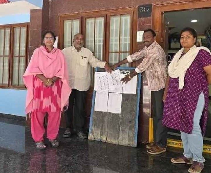 భట్టిప్రోలులో ఎస్సీ, ఎస్టీ, బీసీ డ్రాఫ్ట్ ఓటర్ల జాబితా విడుదల