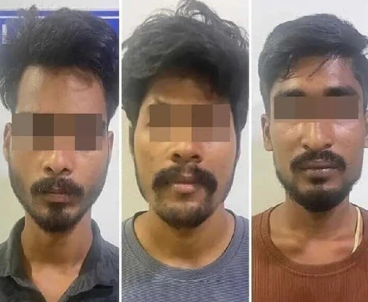 గంజాయి అక్రమ రవాణా.. ముగ్గురి అరెస్ట్ - Udayam