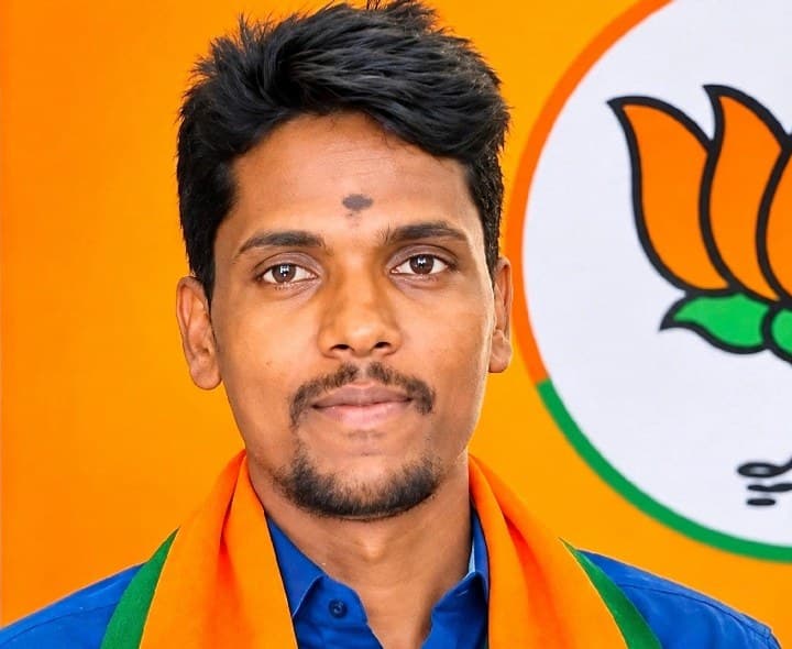 BJYM జిల్లా కార్యదర్శిగా లక్ష్మీనారాయణ - Udayam