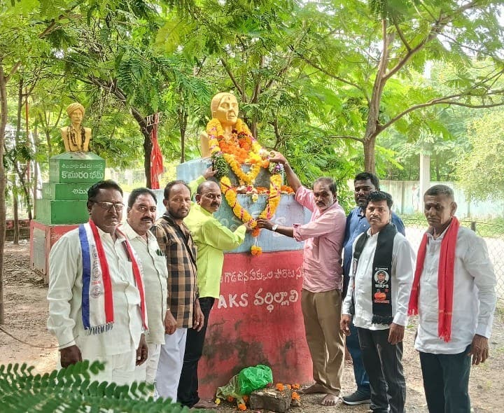నిర్మల్ లో ఎమ్మార్పీఎస్ ఆధ్వర్యంలో చాకలి ఐలమ్మ జయంతి వేడుకలు - Udayam
