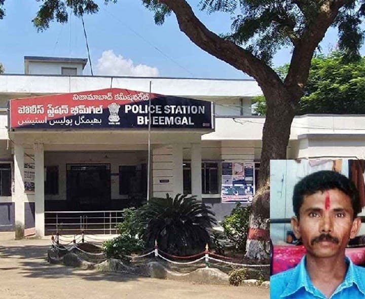 పోలీస్​ స్టేషన్ ఎదుట చాయ్​ హోటల్​ నిర్వాహకుడి ఆత్మహత్యాయత్నం
