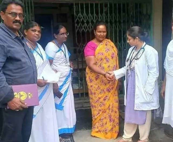 క్రోసూరులో కుష్టు వ్యాధి గుర్తింపు సర్వే - Udayam