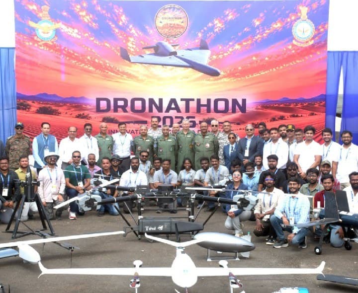 పోఖ్రాన్‌లో తొలి IAF డ్రోనాథాన్‌-2026 ప్రారంభం - Udayam