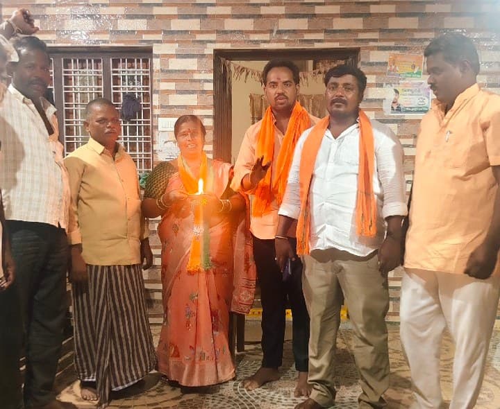 మోదీ జన్మదినం సందర్భంగా ఆశీర్వాద దీపం - Udayam