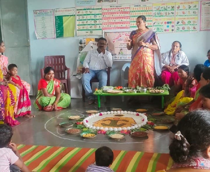పౌష్టికాహారంతోనే రక్తహీనత నివారణ సాధ్యం - Udayam