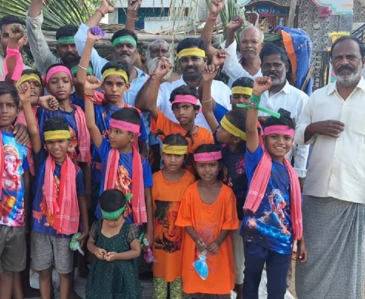 నలకదొడ్డి గ్రామంలో ఘనంగా వినాయక నిమజ్జనం - Udayam