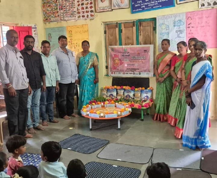 గొట్ల చెల్క తండాలో ఘనంగా పోషణ అభియాన్ - Udayam