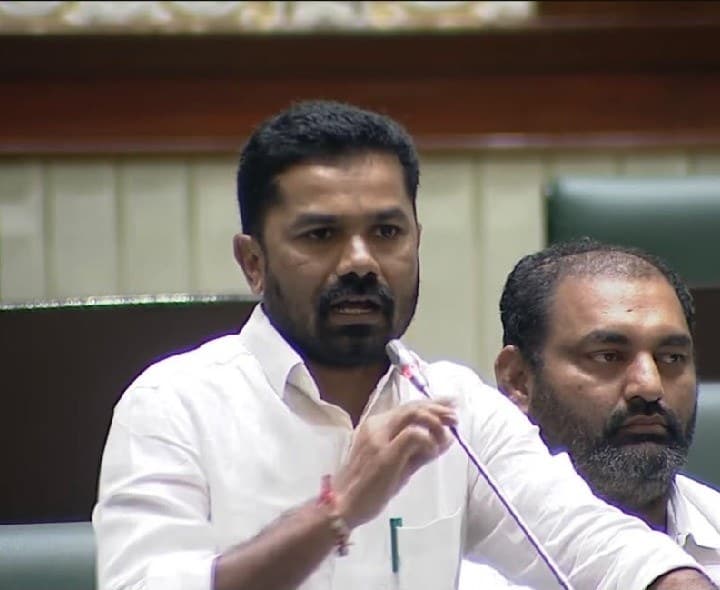 నిర్మల్ జీవో నెంబర్ 3 అసెంబ్లీలో ప్రస్తావించిన కానాపురం ఎమ్మెల్యే - Udayam