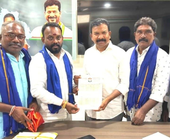 రాష్ట్ర ఎస్సీ సెల్ చైర్మన్ ను కలిసిన జిల్లా ఎస్సీ సెల్ చైర్మన్ - Udayam