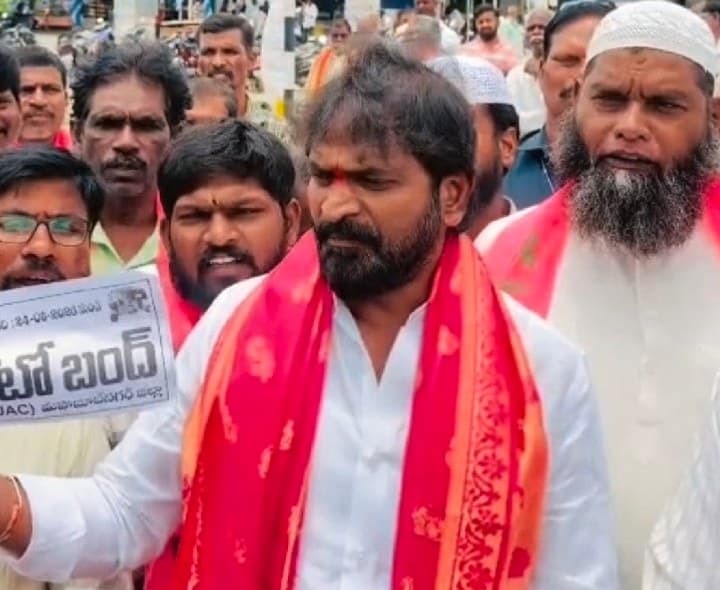 ఆటో కార్మికుల బంద్‌కు శ్రీనివాస్ గౌడ్ మద్దతు