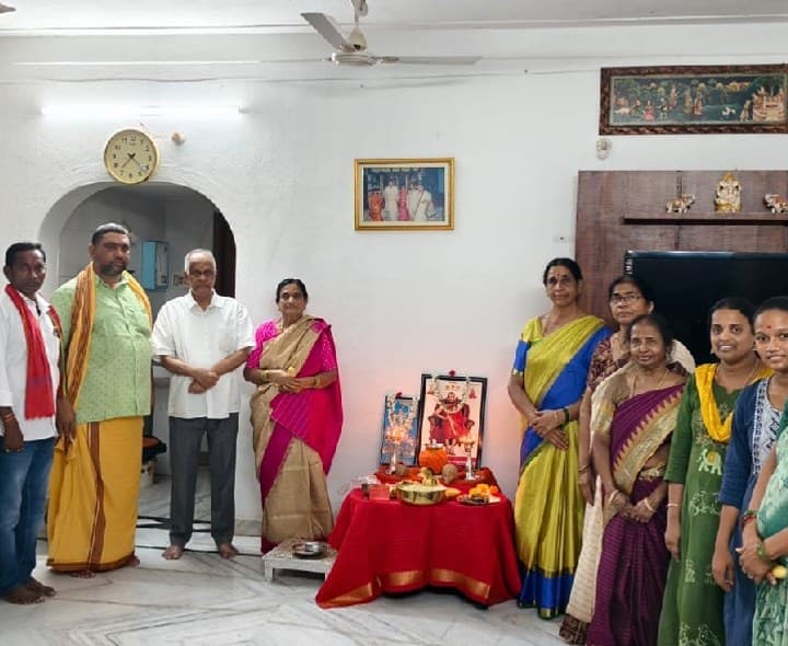 శ్రీరామ హృదయ కలశ యాత్రకు ఘన స్వాగతం - Udayam