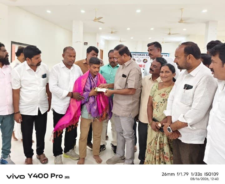 రాష్ట్ర స్థాయి అథ్లెటిక్స్‌లో జడ్చర్ల బాలు ప్రథమ స్థానం