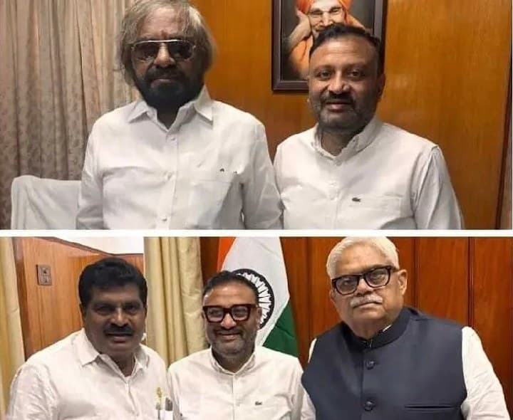 కర్ణాటక స్పీకర్ మంత్రితో జుక్కల్ ఎమ్మెల్యే భేటీ - Udayam