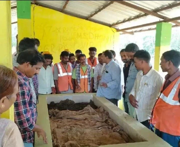 పాచిపెంటలో ఘన వ్యర్థాల కేంద్రం వద్ద ఎక్స్పోజర్ విజిట్ - Udayam