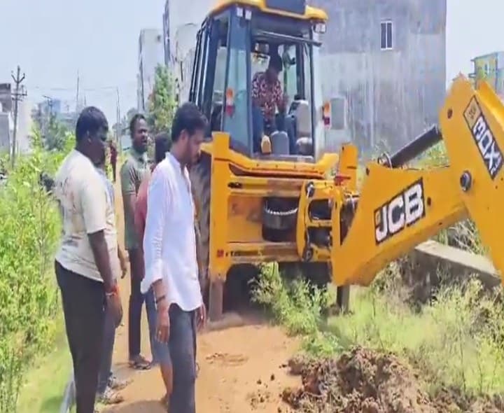 కామేశ్వరి నగర్లో ప్రారంభమైన జల్ జీవన్ మిషన్ పనులు - Udayam