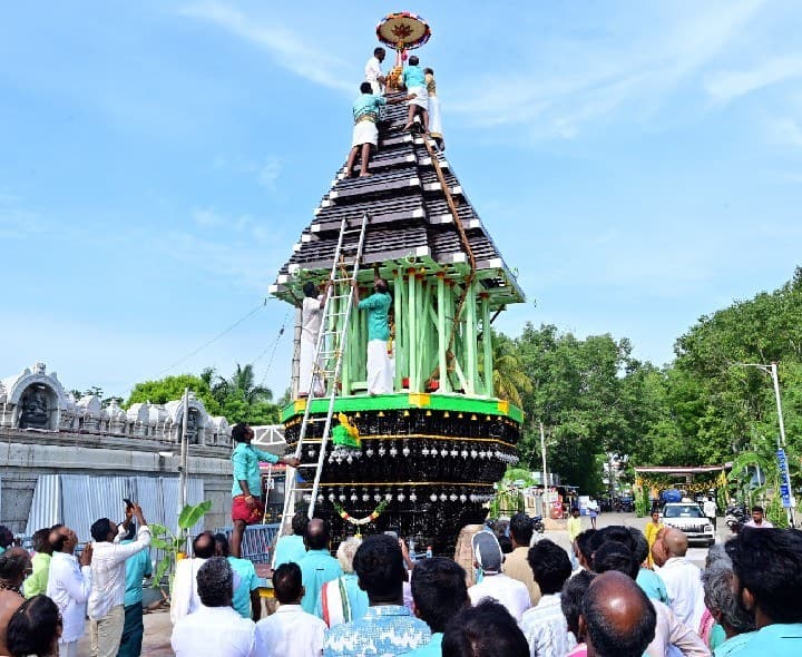 కాణిపాకం రథోత్సవానికి ఏర్పాట్లు - Udayam