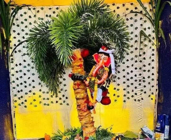 కల్లుగీత కార్మికుడి రూపంలో వినాయకుడు - Udayam
