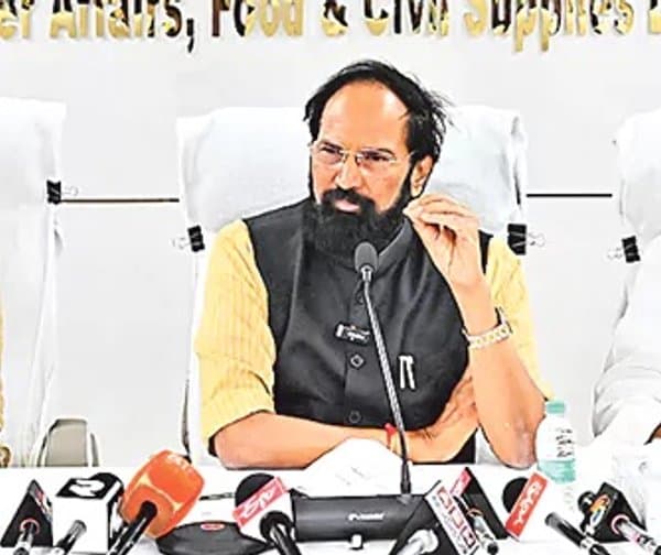 కేంద్రంపై ఉత్తమ్ విమర్శలు - Udayam Digital