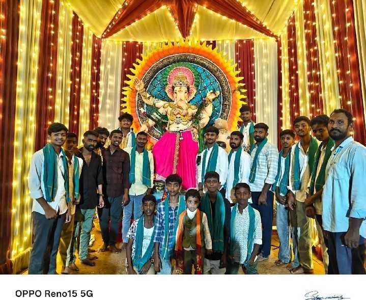 ఇందల్వాయిలో కొలువుదీరిన గణనాథుడు - Udayam