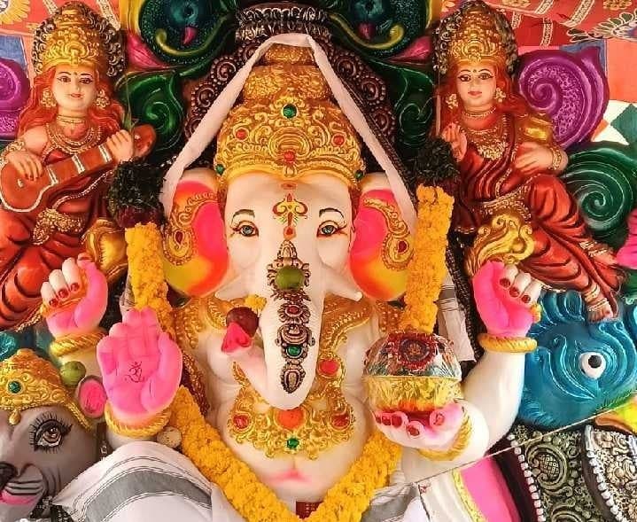 నాయుడుపాలెంలో గణనాథుడికి పూజలు - Udayam
