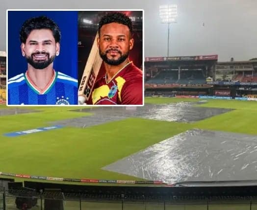 భారత్-విండీస్ మ్యాచ్కు వర్షం అడ్డంకి - Udayam