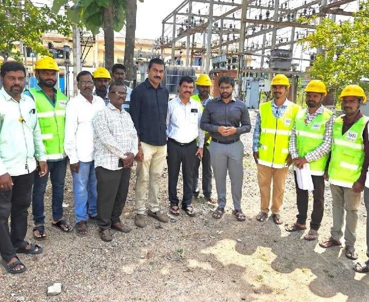 సబ్స్టేషన్లను తనిఖీ చేసిన ఎన్పీడీసీఎల్ సీఎండీ - Udayam