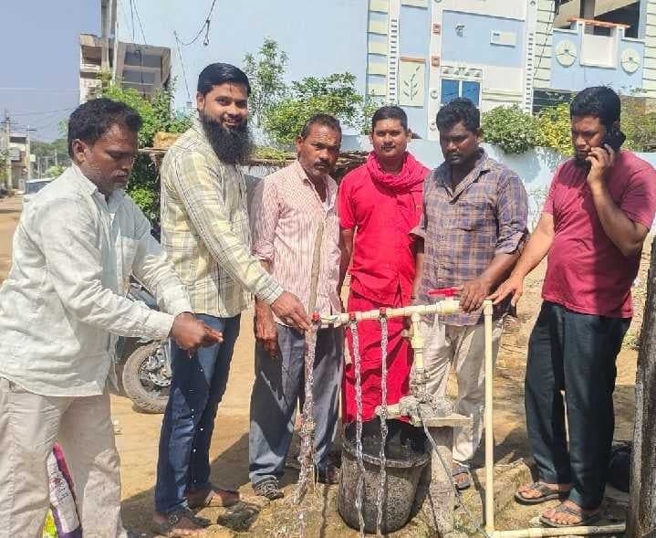 శాంతినగర్లో నీటి సమస్యకు పరిష్కారం - Udayam