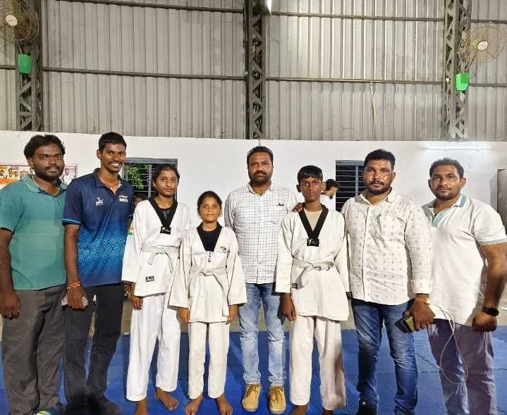 తైక్వాండోలో నస్పూర్ క్రీడాకారుల ప్రతిభ - Udayam