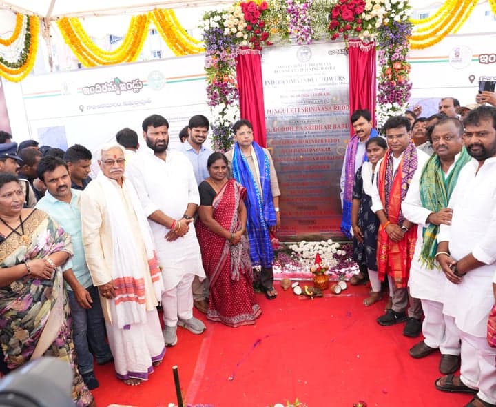 ఇందిరమ్మ టవర్స్ ఏడాదిలోగా పూర్తి చేస్తాం: పొంగులేటి - gallery image 4