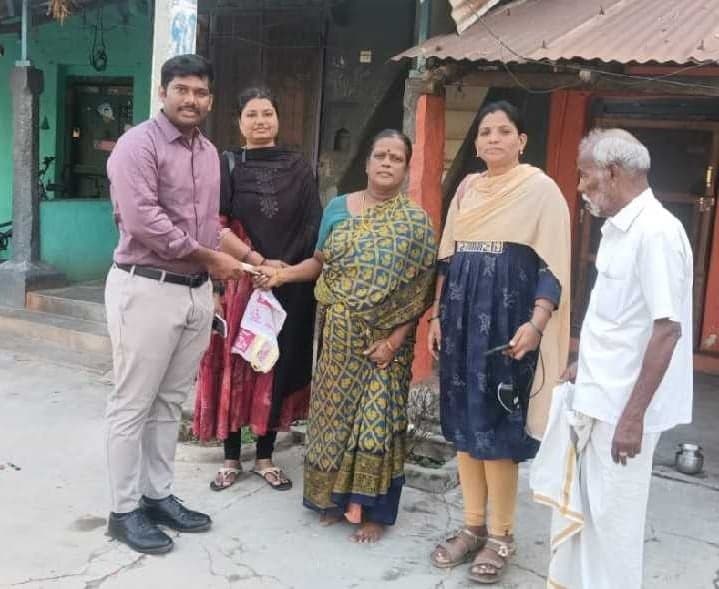 యాదమరిలో పింఛన్ల పంపిణీ పరిశీలన - Udayam