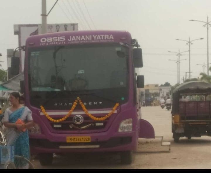 చండూరుకు చేరిన జనని బస్సు యాత్ర - Udayam