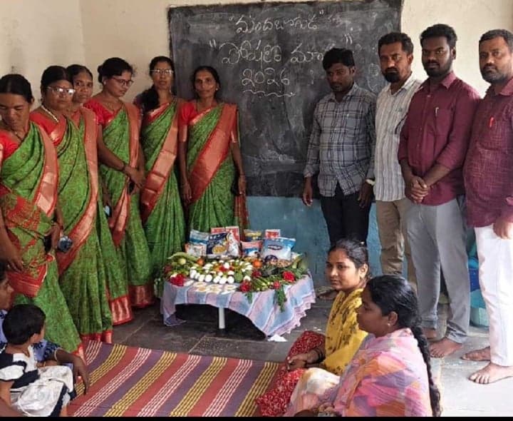 మంద బొగడలో పోషణ మాసం వేడుకలు - Udayam