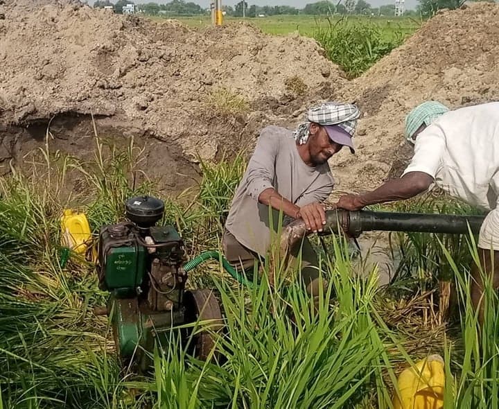 పంటలు ఎండిపోకుండా డీజిల్ ఇంజిన్లతో నీటి సరఫరా - gallery image 4