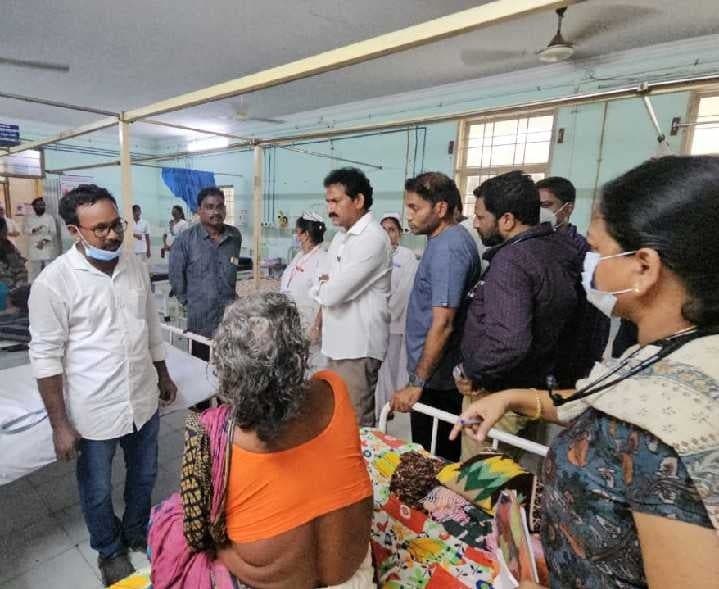 నరసాపురంలో బాధిత కుటుంబాలకు MLA భరోసా - Udayam