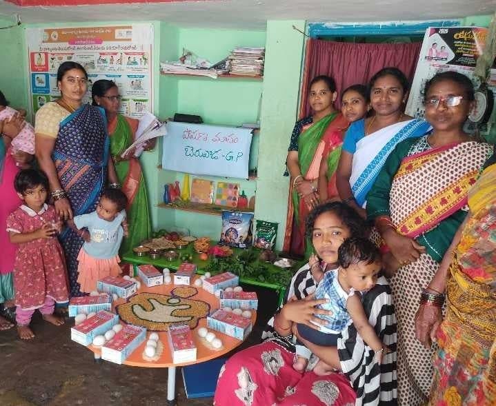 ICDS ఆధ్వర్యంలో పోషకాహార అవగాహన - Udayam