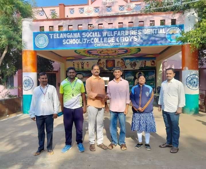 రాష్ట్రస్థాయి కబడ్డీకి చేర్యాల విద్యార్థి ఎంపిక - Udayam
