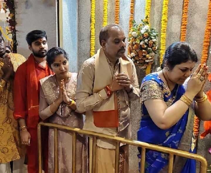పైడితల్లి అమ్మవారిని దర్శించిన మజ్జి శ్రీనివాసరావు - Udayam