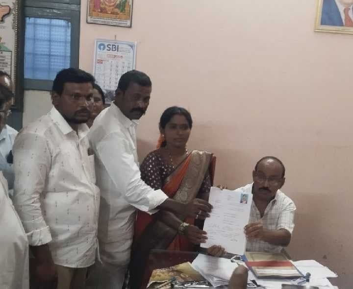YCP శభాష్పురం MPTC బరిలో రామాంజనమ్మ - Udayam