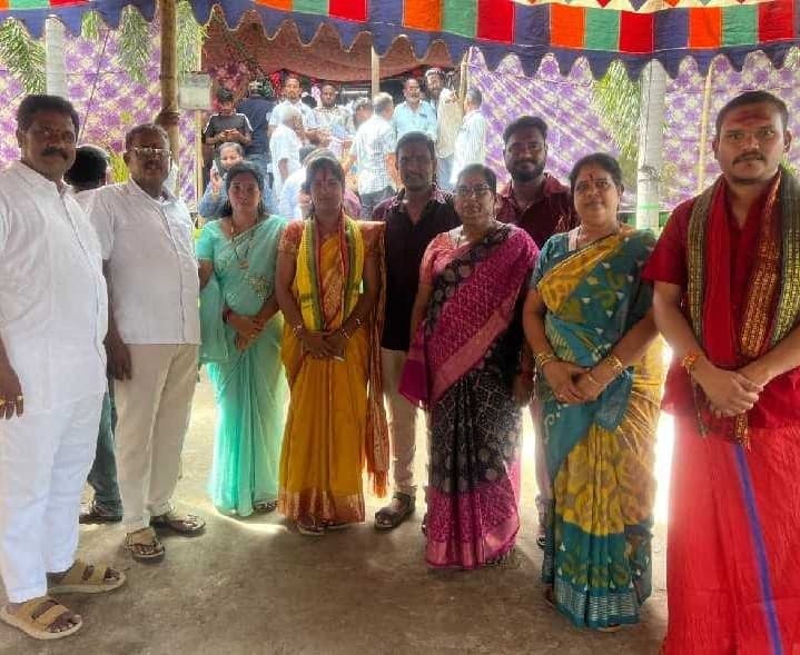 నెల్లిమర్ల 11వ వార్డులో టీడీపీ నామినేషన్ - Udayam