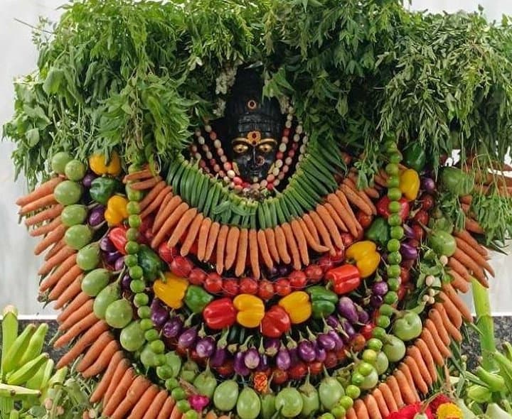 శాకంబరి అలంకరణలో కనకమహాలక్ష్మి - Udayam Digital