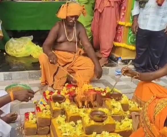 తల్లాడలో కాటమయ్య స్వామి ప్రతిష్ఠాపన - Udayam