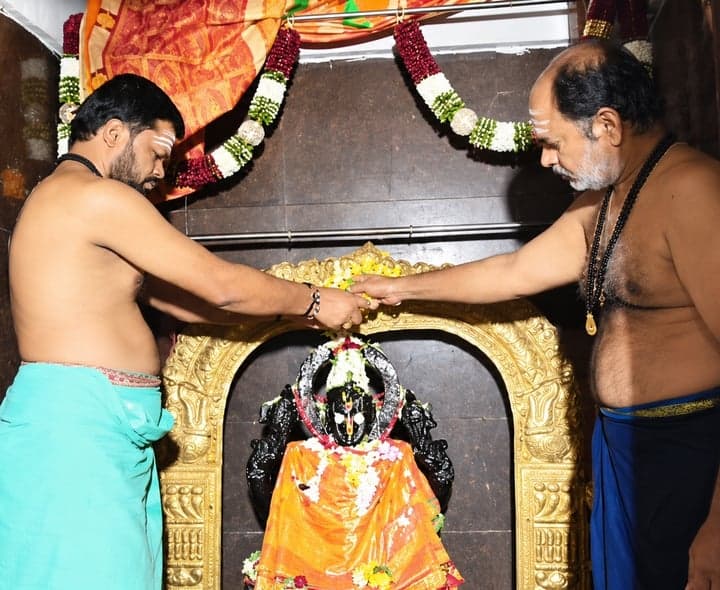 సరస్వతి దేవిగా దర్శనమిచ్చిన జ్ఞానాంబిక - Udayam