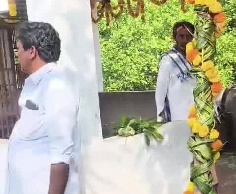 టీ.జగ్గంపేటలో అడివిరాజుబాబు విగ్రహ ప్రతిష్ఠ - Udayam